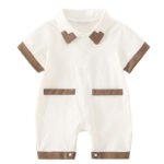 Cute Baby Romper Lightweight Infant One-Piece Clothes Newborn Short Sleeve Bodysuit Kids - Image 3