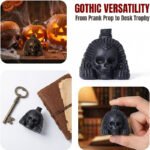 Aztec Death Whistle – Realistic Screaming Skull Sound Effect, Spooky Resin Prop for Halloween Pranks & Party Favors - Image 6