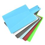 Foldable Plastic Cutting Board with Food Slide Feature