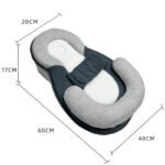 Postpartum Center Baby Pillow Slope Pillow Baby Pillow Adjustable Side Sleep Pillow Anti overflow Milk Positioning Set Pillow - Image 6