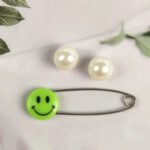 Baby Child Safety Pins Smiley Pins Plastic Safety Pins Medium Size About 40 Large Size About 55 mm - Image 8