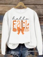 Round neck fleece hoodie - Image 6