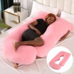 Pregnant women's pillow waist protection side sleeping slope pillow J-shaped pregnancy sleeping pillow - Image 24