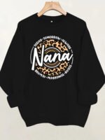 Leopard print fleece hoodie - Image 9