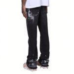 Men's Summer New Denim Straight Leg Pants, Cool Street Style Casual Trousers - Image 5