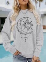 Loose velvet sweatshirt - Image 10
