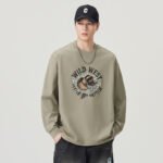 Men's Casual Long Sleeve Round Neck T-Shirt - Image 3