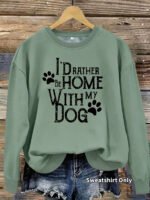 Dog enthusiast printed hoodie - Image 8