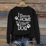 Dog enthusiast printed hoodie - Image 4