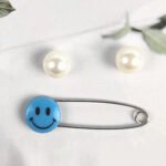 Baby Child Safety Pins Smiley Pins Plastic Safety Pins Medium Size About 40 Large Size About 55 mm - Image 5