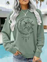 Loose velvet sweatshirt - Image 8