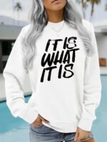 Loose velvet sweatshirt - Image 6