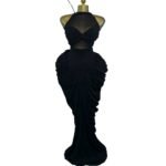 Round neck pleated mesh slim fit hip hugging dress