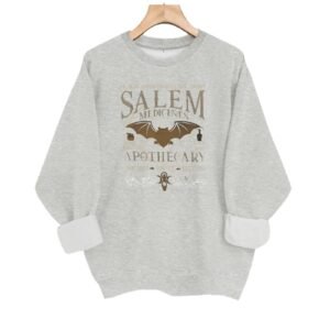 Casual Halloween Print Long Sleeve Crew Neck Women's Sweatshirt