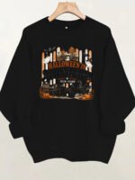 Loose velvet sweatshirt - Image 9