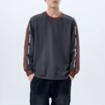Retro Crew Neck Long Sleeve Men's T-Shirt - Image 7