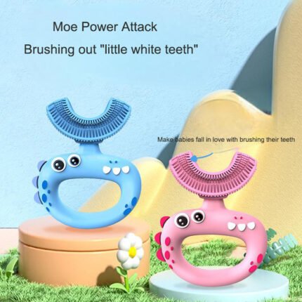 Children's toothbrush Tiktok silicone baby toothbrush