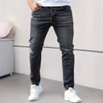 Style Summer Slim Fit Skinny Jeans for Men Fashion Casual Denim Pants
