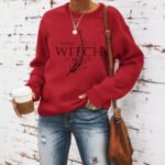 Base long sleeved letter plant hoodie - Image 2
