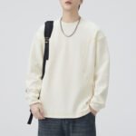 Street Casual Long Sleeve Crew Neck Pullover Sweatshirt - Image 3