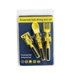 Dinneractive car bulldozer excavator fork shovel dining plate children's tableware three sets - Image 4