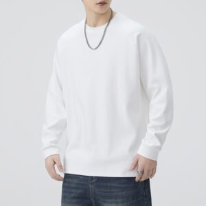 Vintage Heavyweight Carbon Brushed Long Sleeve Men's T-Shirt