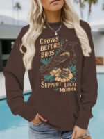 Alphabet animal plant hoodie - Image 10