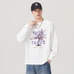 Heavyweight Cotton Long Sleeve T Shirt for Men - Image 3