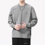 Men's Casual Outdoor Quick Dry Breathable Long Sleeve Tech Fabric T-Shirt - Image 2