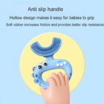 Children's toothbrush Tiktok silicone baby toothbrush - Image 3