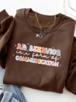 Loose velvet sweatshirt - Image 12