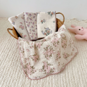 Floral Cotton Towel Set