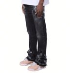 Men's Summer New Denim Straight Leg Pants, Cool Street Style Casual Trousers - Image 4