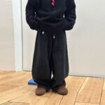 Boys Fleece-Lined Jeans  Fall Winter Thickened Loose Fit - Image 7