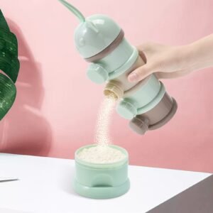 4 Layers Formula Container Large-capacity Baby Formula Dispenser Infant Milk Powder Storage Box Food Container Snack Cups