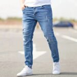 Style Summer Slim Fit Skinny Jeans for Men Fashion Casual Denim Pants - Image 4
