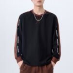 Retro Crew Neck Long Sleeve Men's T-Shirt - Image 6