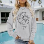 Loose velvet sweatshirt - Image 2