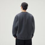Men's Color Block Splice Long Sleeve Crew Neck Pullover Sweatshirt - Image 4