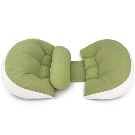 Pregnancy Side Sleeper Pillow with Waist & Belly Support