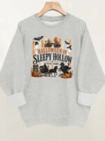 Loose velvet sweatshirt - Image 10