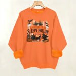 Loose velvet sweatshirt - Image 5