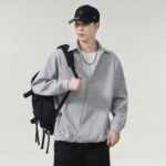 Men's Casual Long Sleeve V-Neck Layered Sweatshirt
