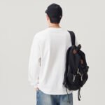 Heavyweight Cotton Long Sleeve T Shirt for Men - Image 4