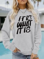Loose velvet sweatshirt - Image 10