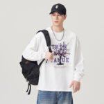 Heavyweight Cotton Long Sleeve T Shirt for Men