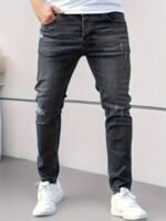 Style Summer Slim Fit Skinny Jeans for Men Fashion Casual Denim Pants - Image 6