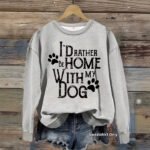 Dog enthusiast printed hoodie - Image 2