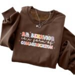 Loose velvet sweatshirt - Image 5