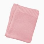 Cotton Knitted Baby Blanket with Embroidered Bear and Personalized Name, Soft Infant Car Seat Cover and Nap Blanket - Image 22
